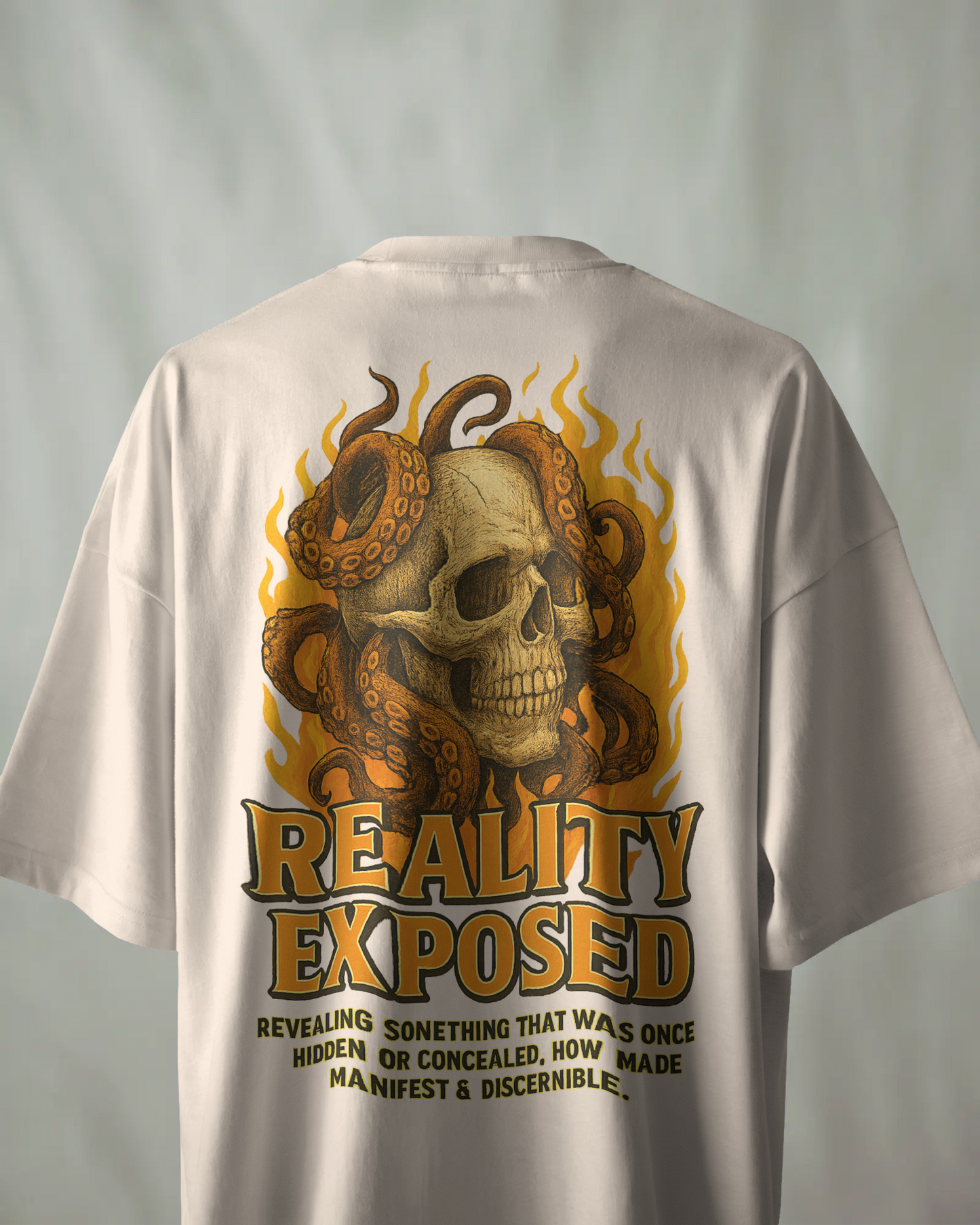 KAIZENX Reality Exposed Oversized T-Shirt