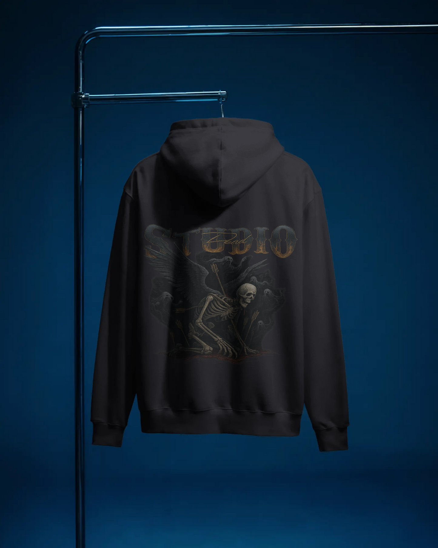 STUDIO DEAD Oversized Hoodie – 350 GSM Heavyweight Streetwear