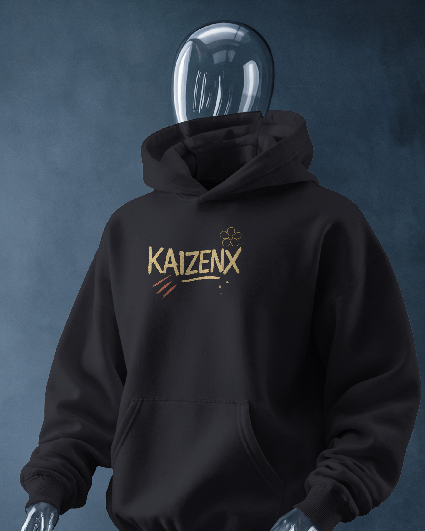 KAIZENX "BLEACH MASQUE" Oversized Hoodie