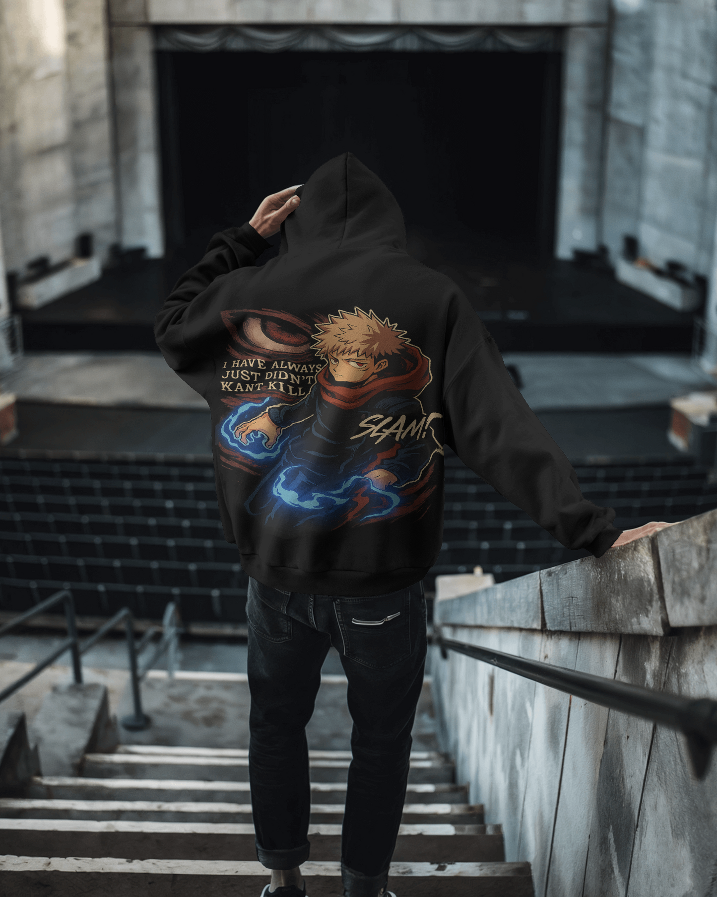 KAIZENX "SLAM Energy" Oversized Hoodie