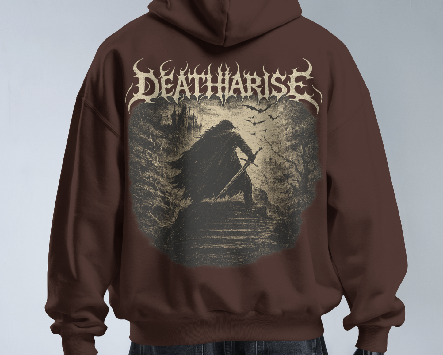 KAIZENX "Death Arise" Oversized Hoodie