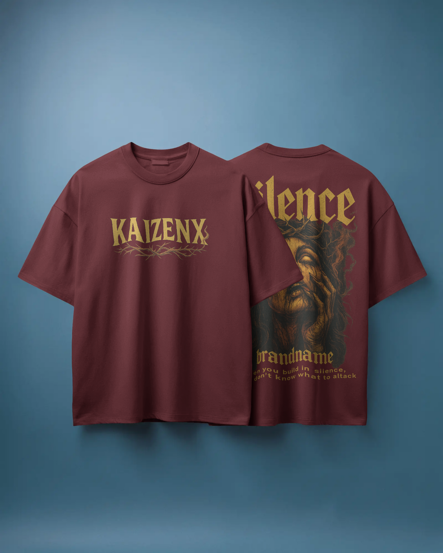 KAIZENX Silence Oversized T-Shirt