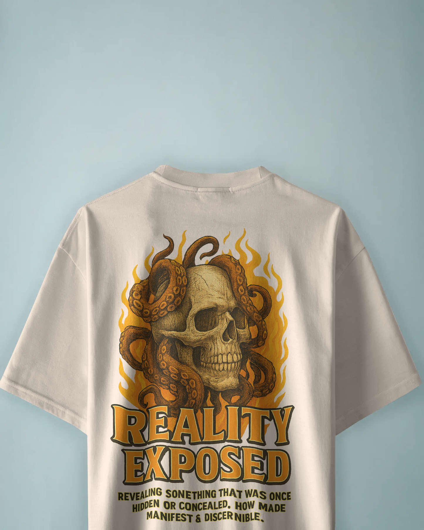 KAIZENX Reality Exposed Oversized T-Shirt