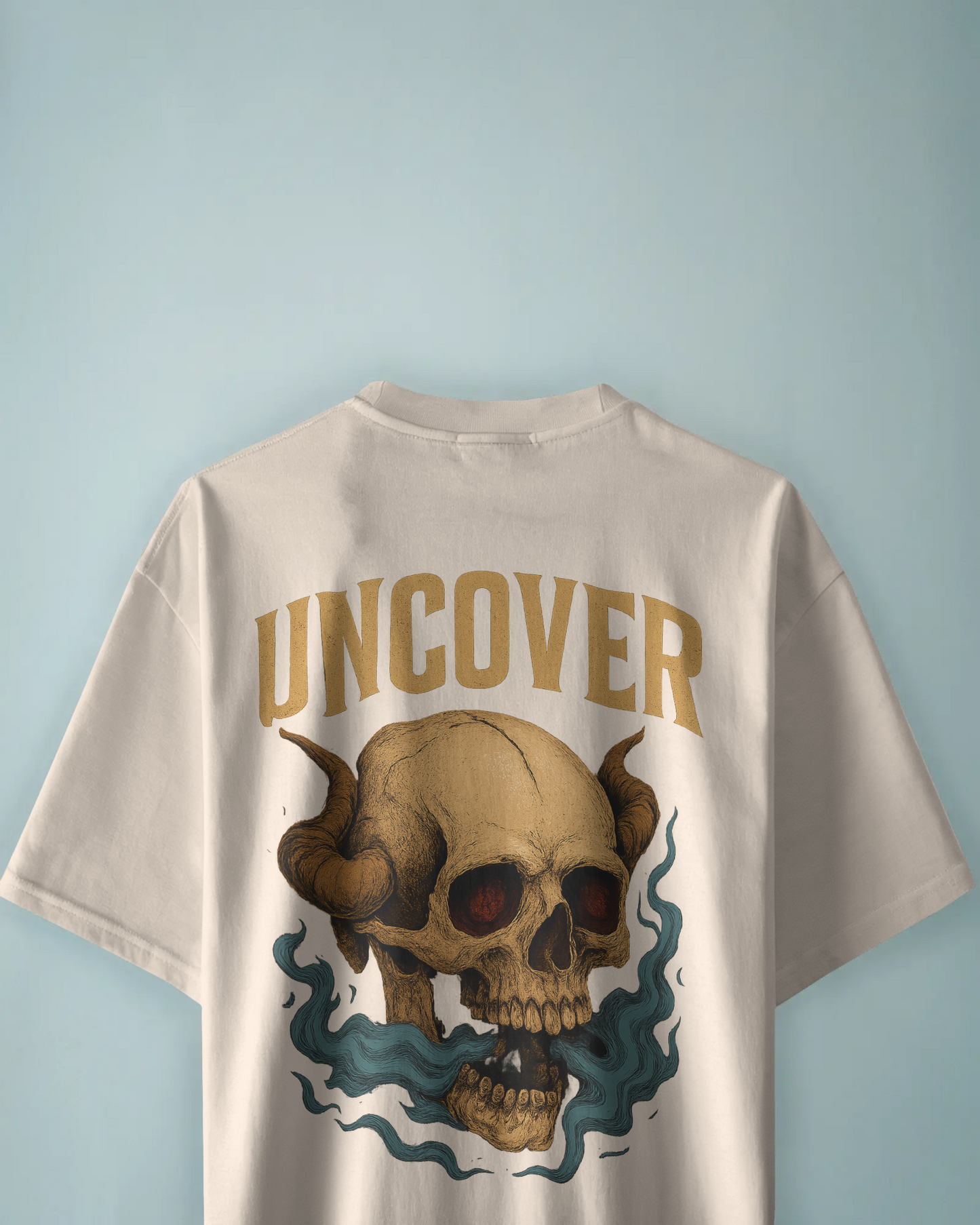 KAIZENX “UNCOVER” Oversized Heavyweight T-Shirt