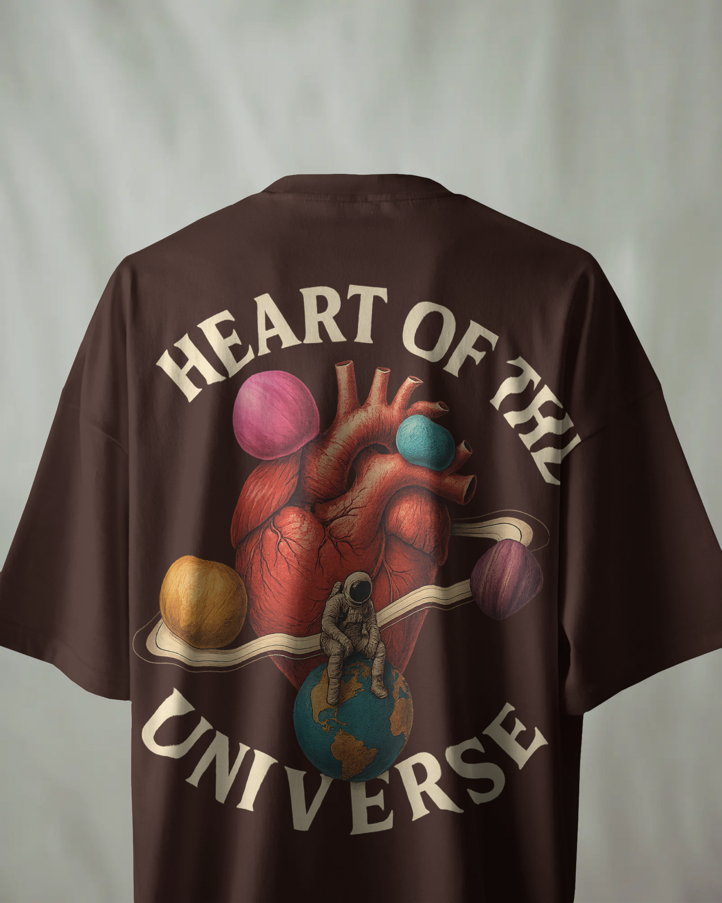 KAIZENX Heart of the Universe Oversized Tee