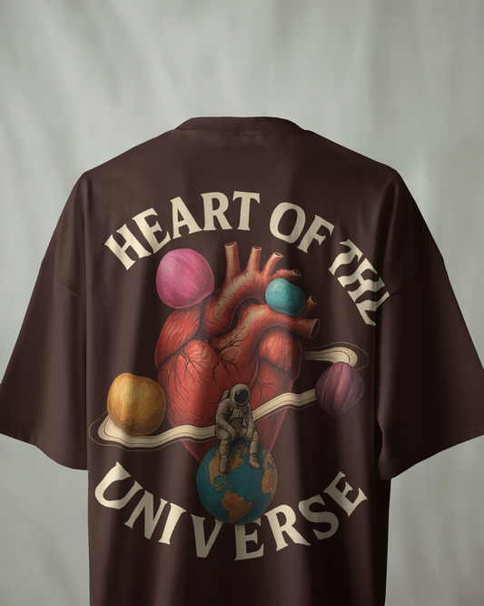 KAIZENX Heart of the Universe Oversized Tee