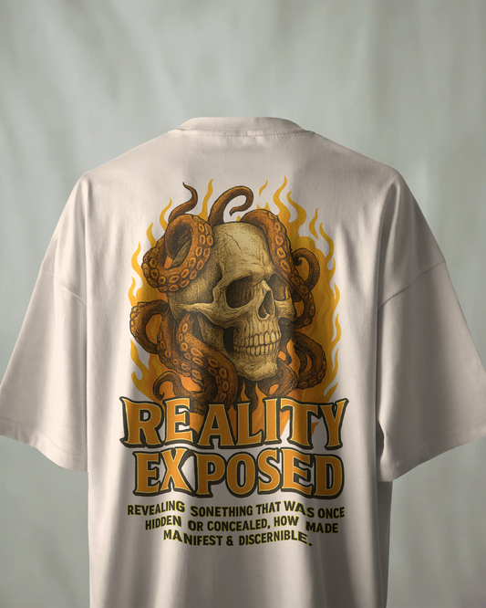 KAIZENX Reality Exposed Oversized T-Shirt
