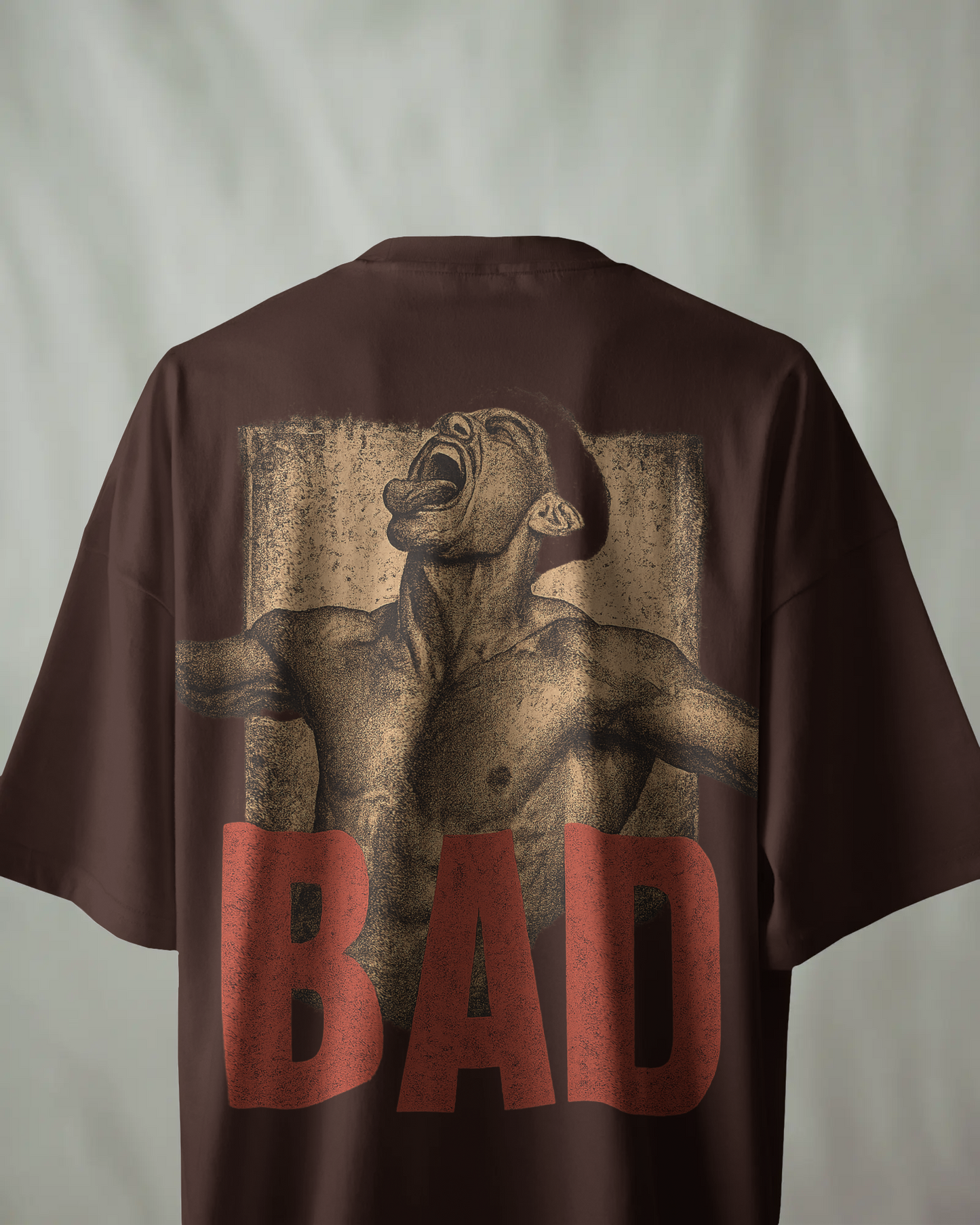KAIZENX BAD Oversized Statement Tee