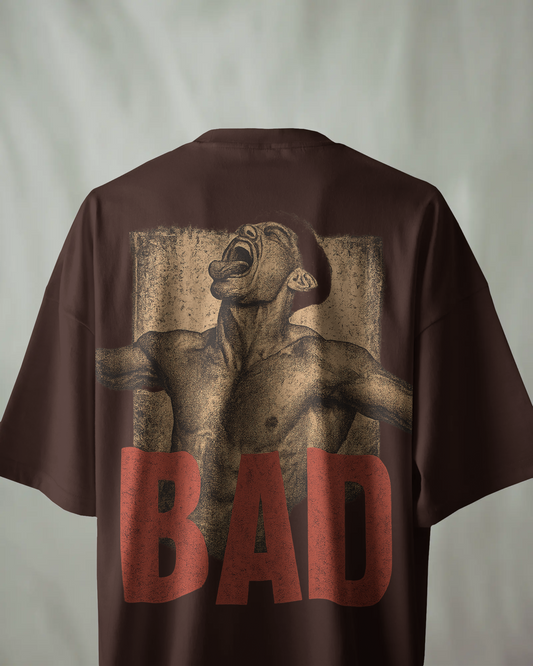 KAIZENX BAD Oversized Statement Tee