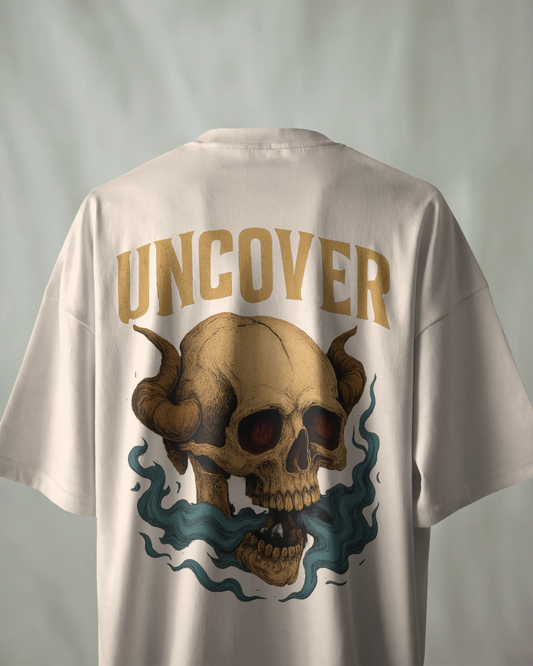 KAIZENX “UNCOVER” Oversized Heavyweight T-Shirt