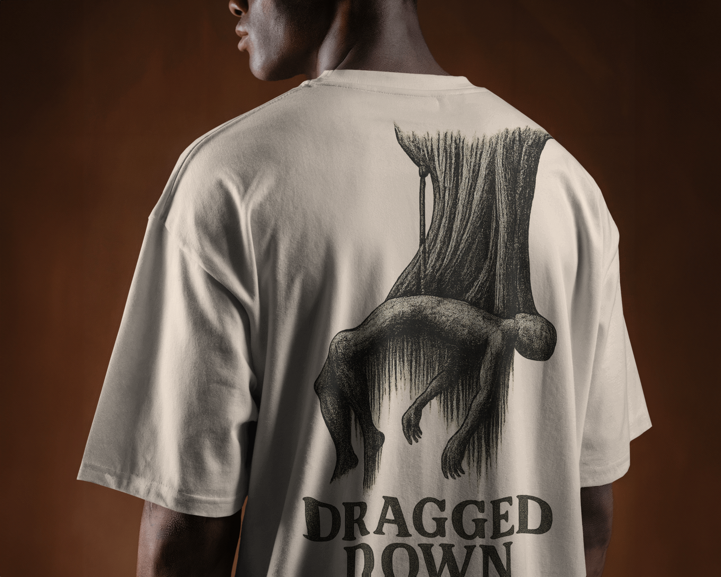 KAIZENX Dragged Down Oversized Tee