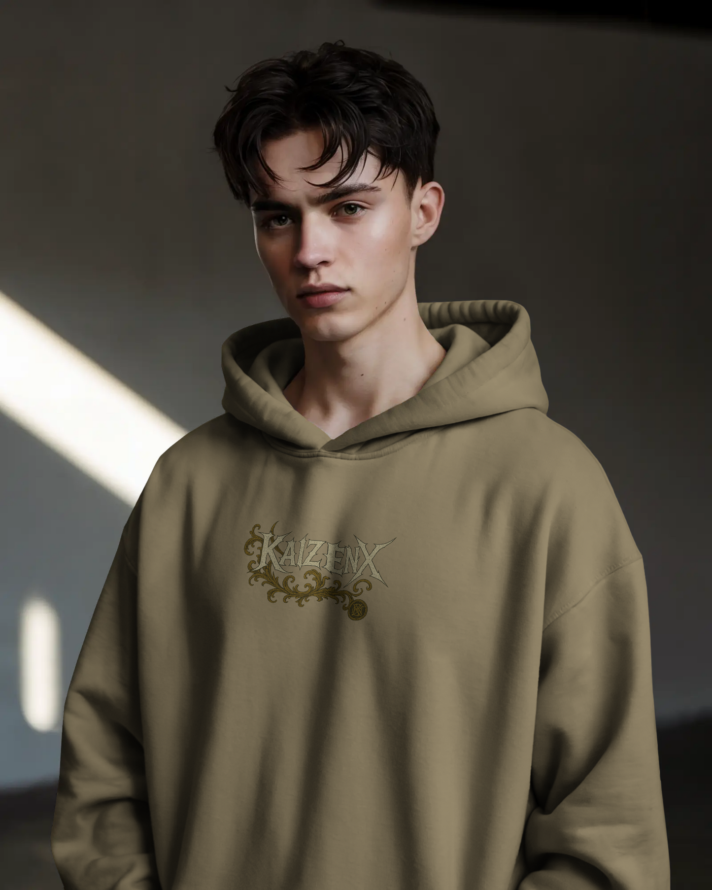 REVIVAL Wolf Oversized Hoodie – 350 GSM Heavyweight Streetwear