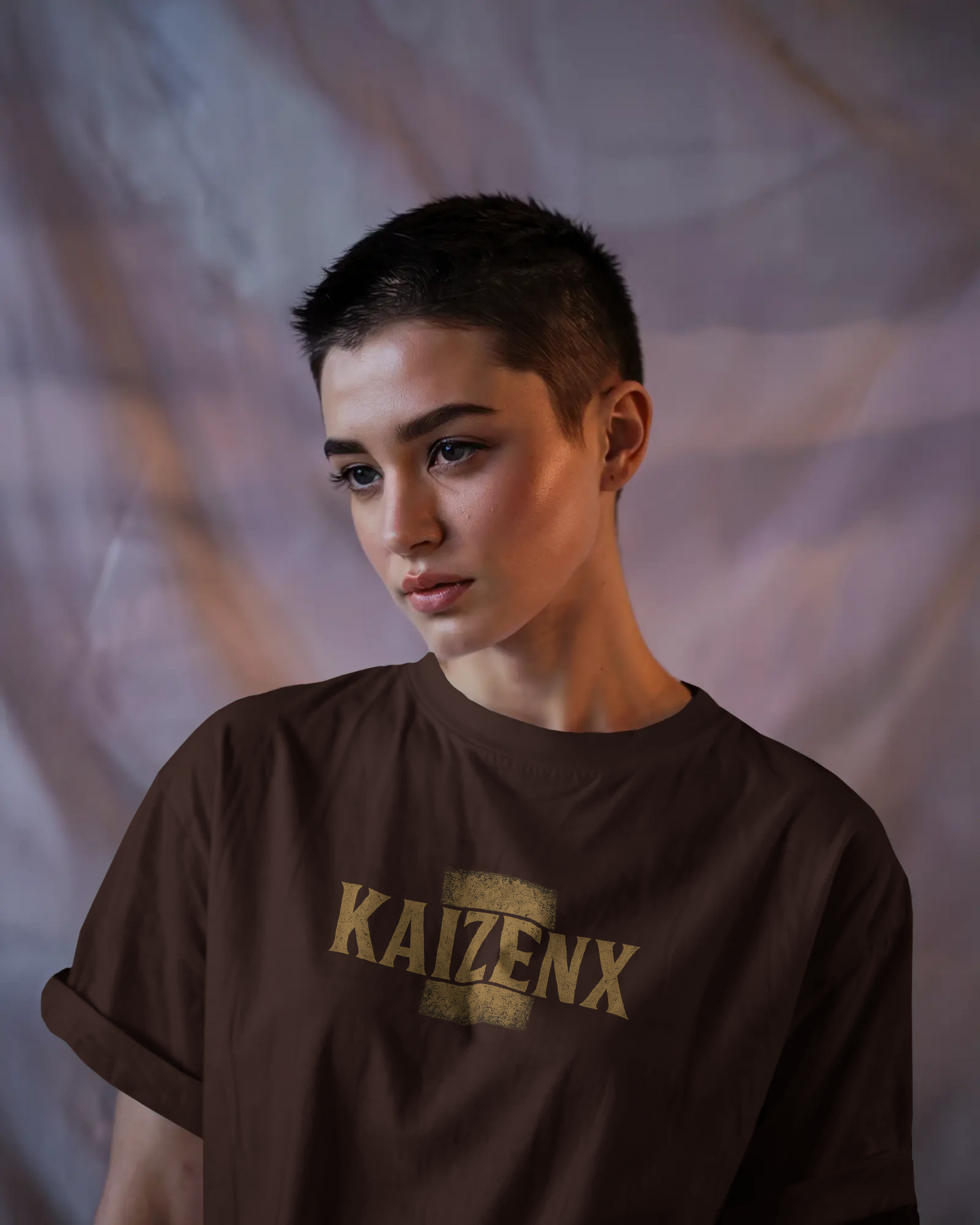 KAIZENX BAD Oversized Statement Tee