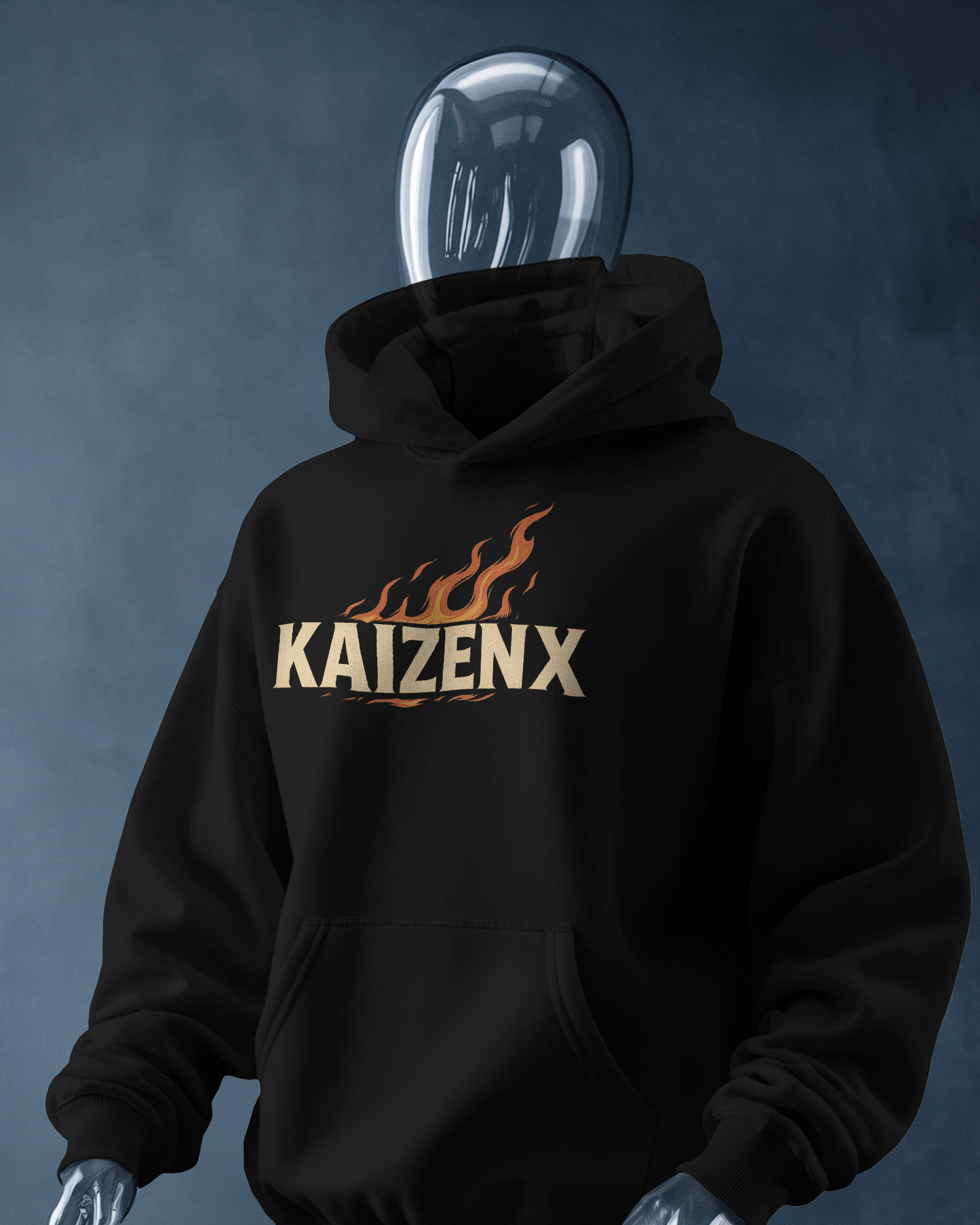 KAIZENX SHONEN BURN Oversized Hoodie
