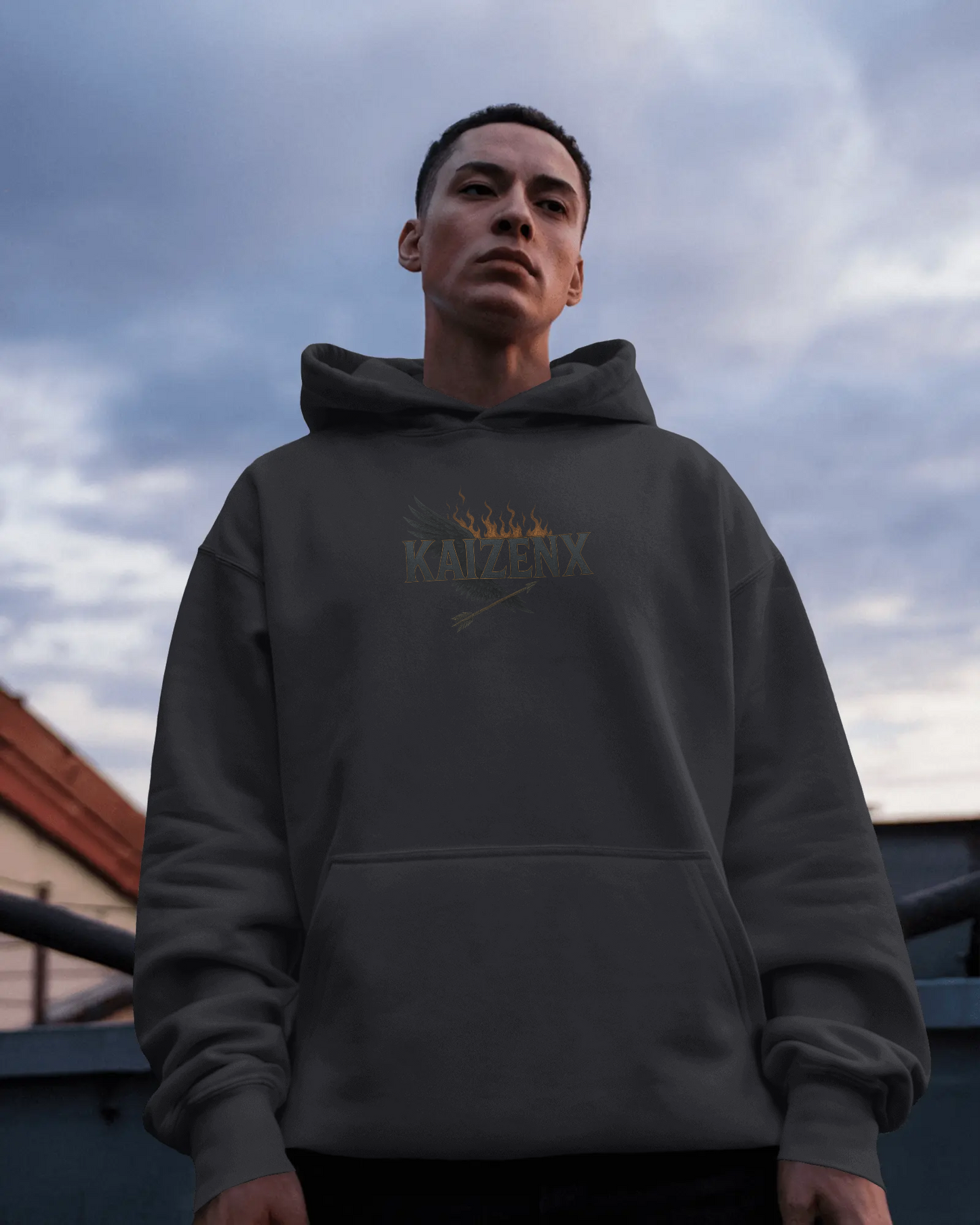 STUDIO DEAD Oversized Hoodie – 350 GSM Heavyweight Streetwear