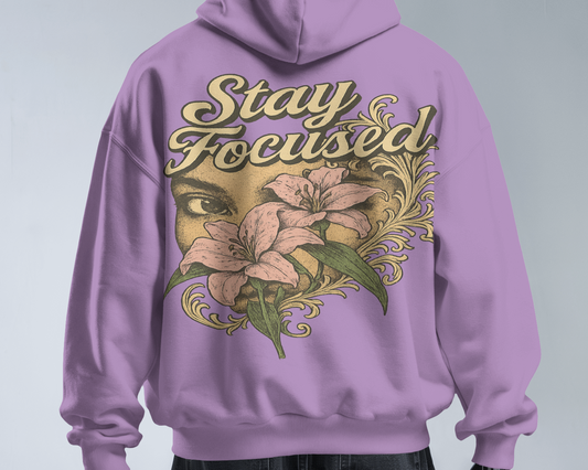 KAIZENX "Stay Focused" Oversized Hoodie