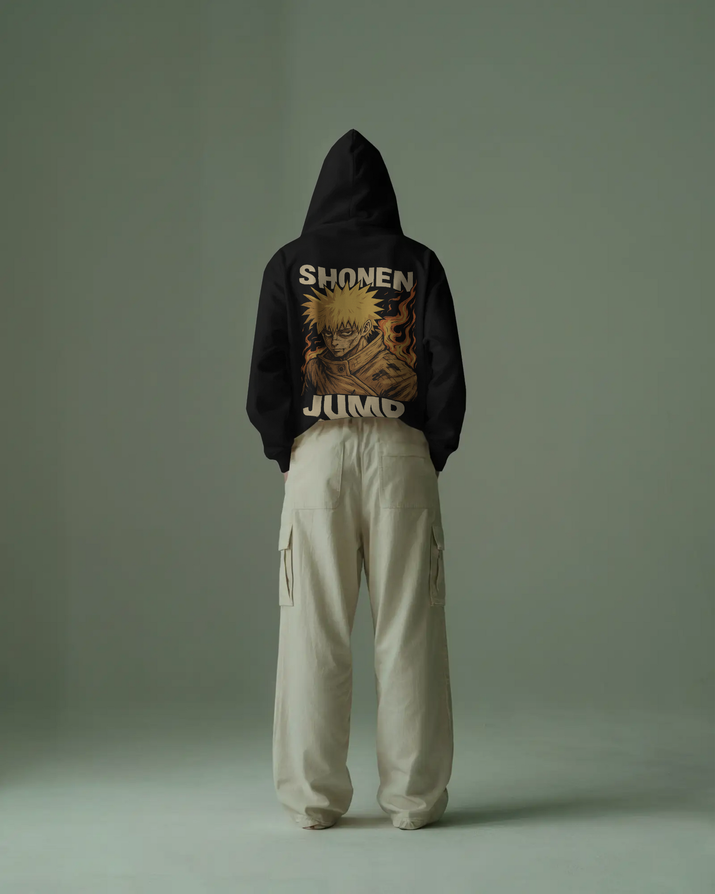KAIZENX SHONEN BURN Oversized Hoodie
