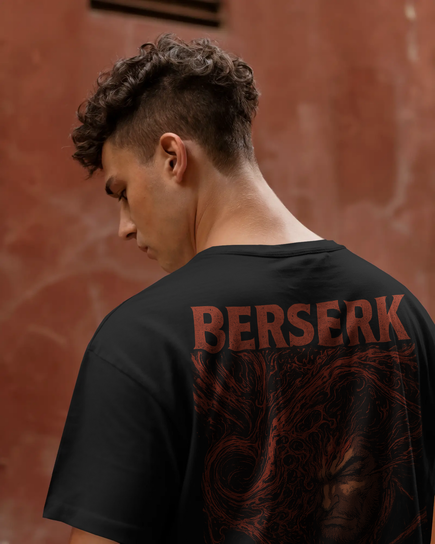 KAIZENX Berserk Flame Oversized T-Shirt
