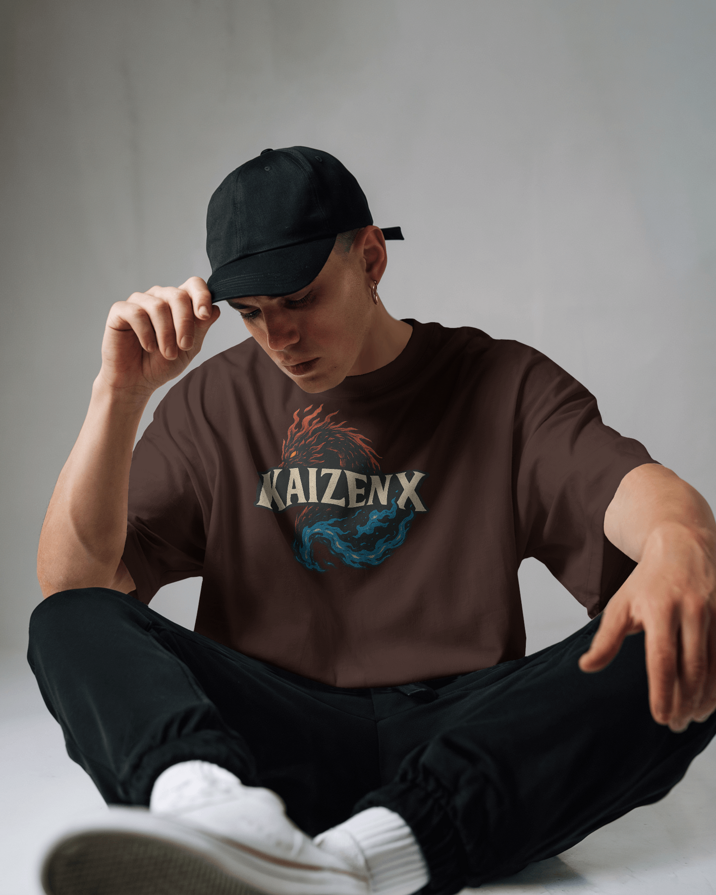 KAIZENX Demon Slayer Oversized Tee